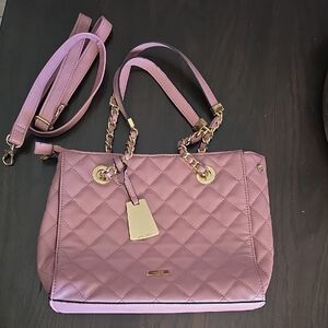 Aldo Mauve Quilted Shoulder Bag